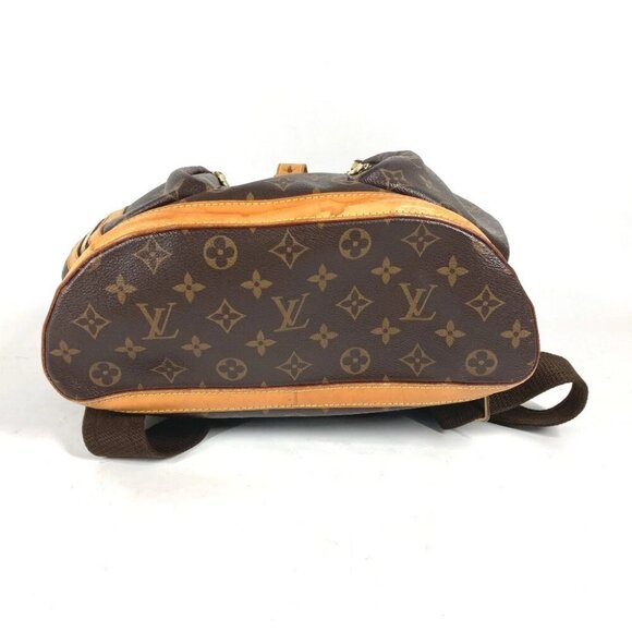 LOUIS VUITTON M40107 Monogram Sac Ado-Bosphore backpack bag Brown - Picture 5 of 16